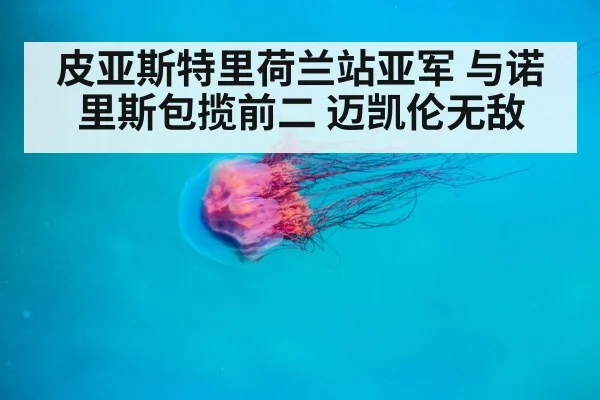 皮亚斯特里荷兰站亚军 与诺里斯包揽前二 迈凯伦无敌
